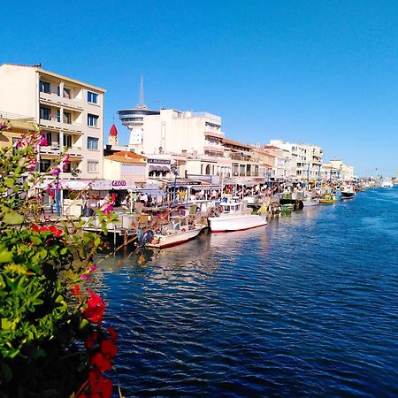 Nid Douillet F2, Clim, Jardin, Piscine, Parking, Plage 200 M Palavas Экстерьер фото